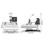 Mecpow MP3881 8 in 1 Heat Press Machine 15*15in