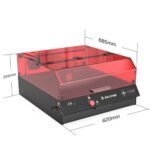 Mecpow X4 Pro 22W Laser + Rotary Roller + Rotary Chuck + Laser Bed