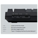 MIIIW POP Series Z680cc Mechanical Keyboard Gateron Red Switch