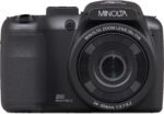 Minolta - ProShot MN26Z 20.0 Megapixel Bridge Camera with 26x Optical Zoom Lens - Black