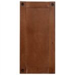 Mirror Solid Reclaimed Wood 50x110 cm