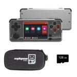 MIYOO A30 Game Console 128GB Black Grey