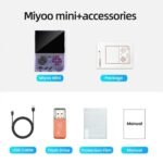 MIYOO Mini Plus Game Console 64GB Purple