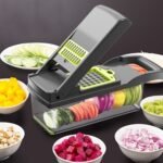 Multi-Function House-Hold Six-Blade Dicing and Slicing Slicer