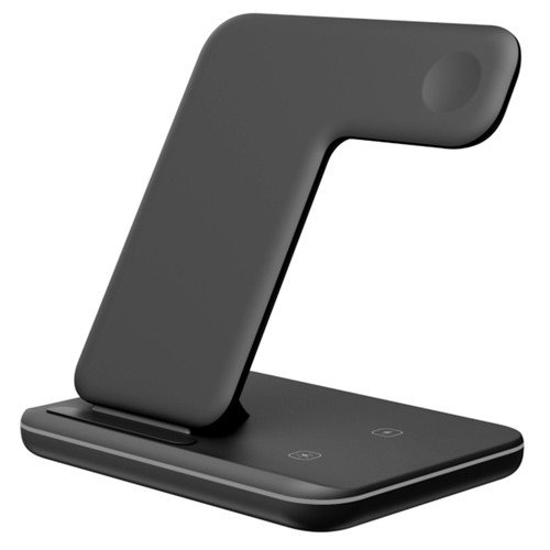 Multifunctional 15W 3-in-1 Magnetic Wireless Charger Black