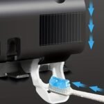 Multifunctional Smart Toothbrush Holder Black