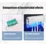 Multifunctional Smart Toothbrush Holder Black