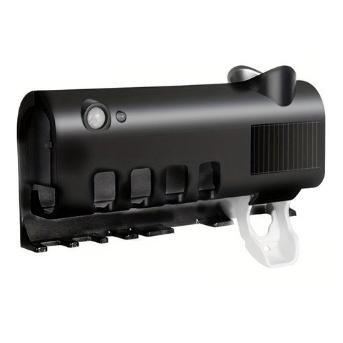 Multifunctional Smart Toothbrush Holder Black