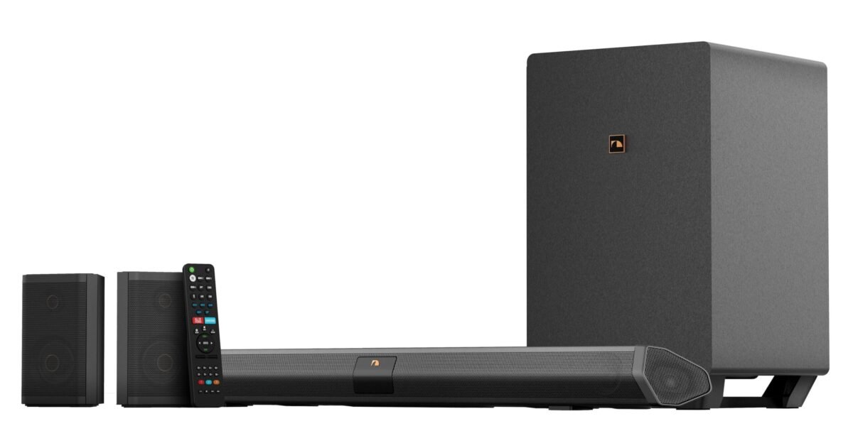 Nakamichi - Shockwafe 7.1.4Ch 850W Soundbar System with 10” Wireless Subwoofer, Dolby Atmos, eARC and SSE MAX - Black