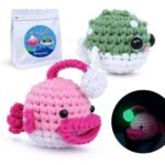 NestledCrafts Crochet Kit for Beginners - Anglerpuff