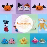 NestledCrafts Halloween Crochet Kit for Beginners - SpookPals