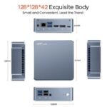 Ninkear M11 Mini PC 8GB DDR4 256GB SSD