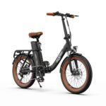 ONESPORT OT16 Electric Bike 20-inch Fat Tire 17Ah Battery Black