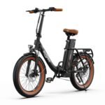 ONESPORT OT16 Electric Bike 20-inch Fat Tire 17Ah Battery Black