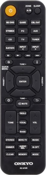 Onkyo - TX-SR494 7.2-Channel A/V Receiver - Black