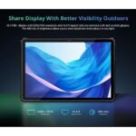 OUKITEL RT6 10.1in Tablet Android 13 8GB RAM 256GB ROM Orange