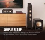 Polk Audio - Signature Elite Series 12” 300W Powered Subwoofer - Black
