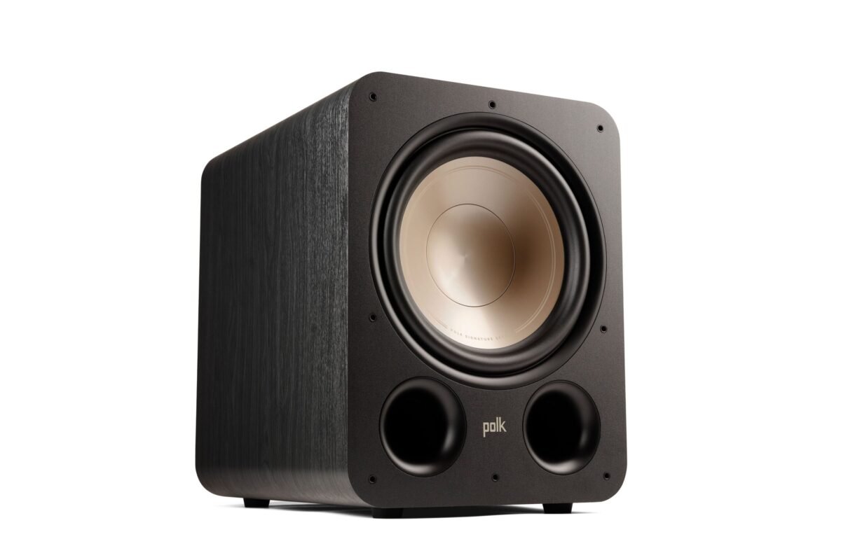 Polk Audio - Signature Elite Series 12” 300W Powered Subwoofer - Black