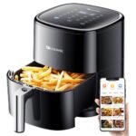 Proscenic T22 Smart Electric Air Fryer Oil-Free Non-stick Pan Black