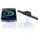 Q500 15W Portable 2-in-1 Magnetic Wireless Charger White