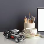 QFX - Retro Classic Truck Portable Bluetooth Speaker with Bass Radiator and LED Lights - Black
