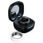 R8 Ceramic Smart Ring Health Tracker Black L