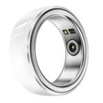 R8 Ceramic Smart Ring Health Tracker White M