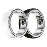R8 Ceramic Smart Ring Health Tracker White M