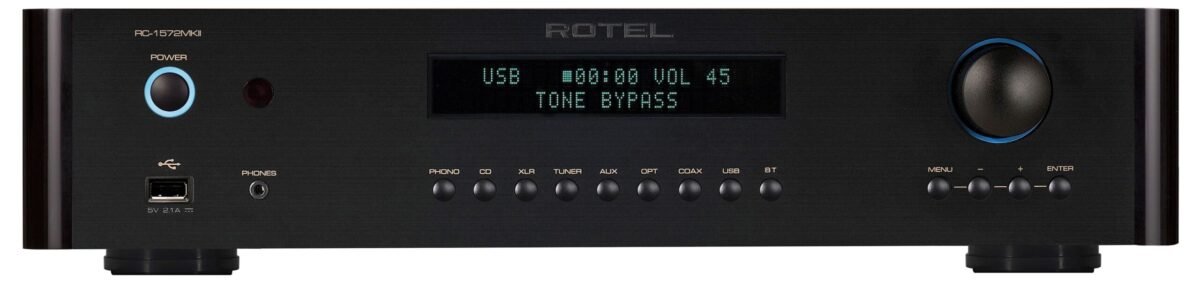 Rotel - RC-1572MKII Stereo Preamplifier - Black