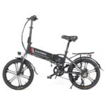 SAMEBIKE 20LVXD30-II Folding Electric Moped Bike Black