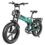 SAMEBIKE RS-A02 Electric Bike 20in 1200W Motor 48V 17AH 45km/h - Green