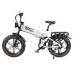 SAMEBIKE RS-A02 Electric Bike 20in 1200W Motor 48V 17AH 45km/h - White