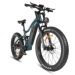SAMEBIKE RS-A08 Electric Bike 48V 17AH 35Km/h 750W Bafang Motor Blue