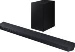 Samsung - HW-Q600C 3.1.2 Channel Q-series Soundbar with Wireless Subwoofer, Dolby Atmos and Q-Symphony - Titan Black