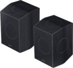 Samsung - Q-series 11.1.4 ch. Wireless Dolby Atmos Soundbar + Rear Speakers w/ Q-Symphony - Titan Black