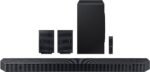 Samsung - Q-series 11.1.4 ch. Wireless Dolby Atmos Soundbar + Rear Speakers w/ Q-Symphony - Titan Black