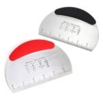 Semicircle Stainless Steel Dough Nougat Cutter Black