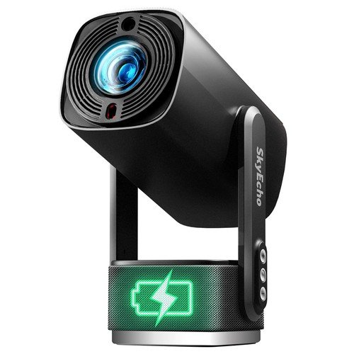 SkyEcho FreeONE Pro Portable Projector Black EU Plug