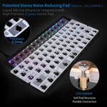 Skyloong GK61 Lite Keyboard Barebone Black