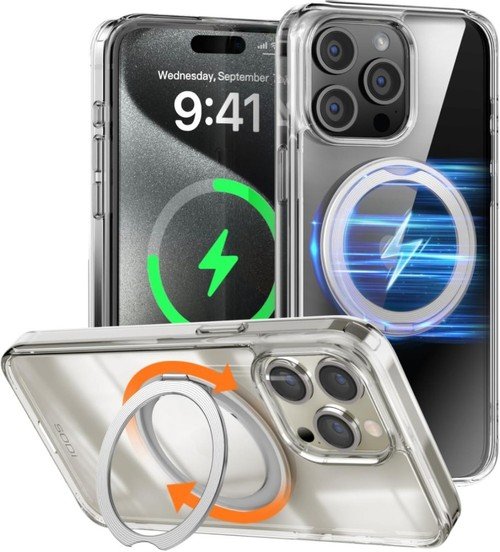 SODI CS03 Phone Ring Stand Privacy Screen for iPhone16 Pro Max