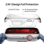 SODI CS04 2-Pack Protective Case for Apple Watch S9/S8/S7 (41mm)
