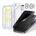 SODI Privacy Screen and Camera LensProtector for iPhone 16 Pro Max