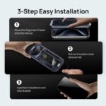 SODI Privacy Screen and Camera LensProtector for iPhone 16 Pro Max
