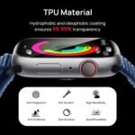 SODI SP04 8-Pack Screen Protector for Apple Watch S9/S8/S7(45mm)