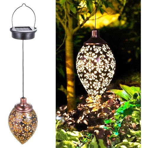 Solar Lantern Light Outdoor Hanging Garden Lights