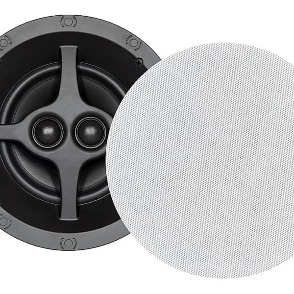 Sonance - C6R SST SINGLE SPEAKER - C Series 6-1/2" Single Stereo 2-Way In-Ceiling Speaker (Each) - Paintable White