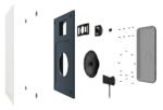 Sonance - IS8 SINGLE SPEAKER - Invisible Series 8" 2-Way Invisible In-wall/In-ceiling Speaker (Each) - Paintable White