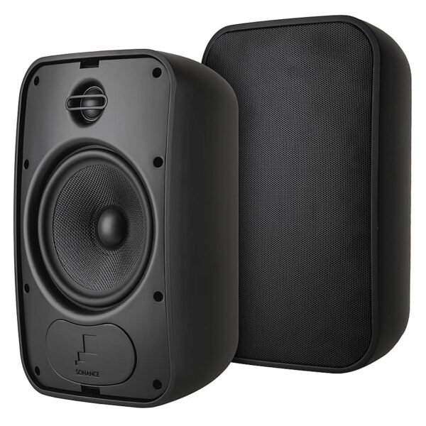 Sonance - MARINER 66 - Mariner Series 6-1/2" 2-Way Outdoor Surface Mount Speakers (Pair) - Black
