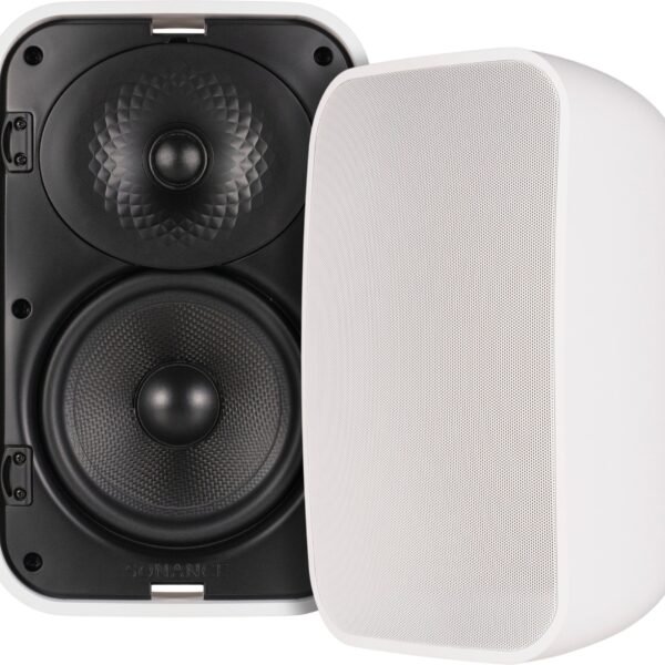 Sonance - MX52 - Mariner MX Series 5-1/4" 2-Way Outdoor Surface Mount Speakers (Pair) - Paintable White