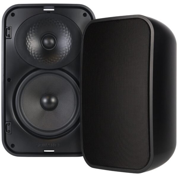 Sonance - MX62 - Mariner MX Series 6-1/2" 2-Way Outdoor Surface Mount Speakers (Pair) - Black